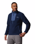 Columbia Men's Sequoia Grove 1/2 Zip Fleece Collegiate Navy / Dark Mountain - Booley Galway