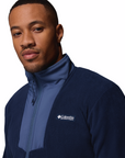 Columbia Men's Sequoia Grove 1/2 Zip Fleece Collegiate Navy / Dark Mountain - Booley Galway