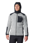 Columbia Men's Arctic Crest Sherpa Full Zip White/Black - Booley Galway