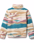 Columbia Kids Helvetia II Printed 1/2 Snap Fleece River Blue Rogue Valley - Booley Galway