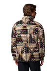 Men's Helvetia™ II Printed Half Snap Fleece - Black Geomix