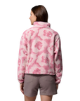 Women's Helvetia™ II Cropped Sherpa Half Snap Printed Fleece - Rosette, Sprayflower