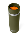 Rambler 16 Oz Travel Bottle - Olive/King Crab Orange
