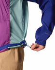 Columbia Women's Crested Canyon Windbreaker Razzle / Spray / Clematis Blue - Booley Galway