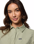 Columbia Women's Skien Valley L/S Shirt Safari - Booley Galway
