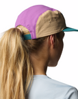 Columbia Creek Side 5 Panel Hat Teal / Razzle / Canoe - Booley Galway