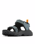 Columbia Men's Peakfreak Rush Leather Sandal Graphite / Mango - Booley Galway