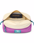 Columbia Trail Traveler Hip Pack Black Lemon Wash / Razzle / River Blue - Booley Galway