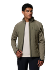 Men's Arctic Crest™ II Hybrid Fleece Jacket - Stone Green