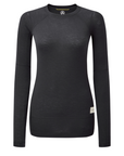 Artilect Women's Boulder 125 Crew L/S Black - Booley Galway