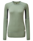 Artilect Women's Boulder 125 Crew L/S Sea Spray / Ash - Booley Galway