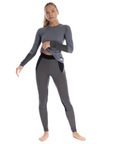 Artilect Women's Goldhill 125 Zoned Legging Ash / Black - Booley Galway