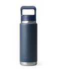 Yeti Rambler 26 oz Colour Straw Cap Bottle Navy - Booley Galway