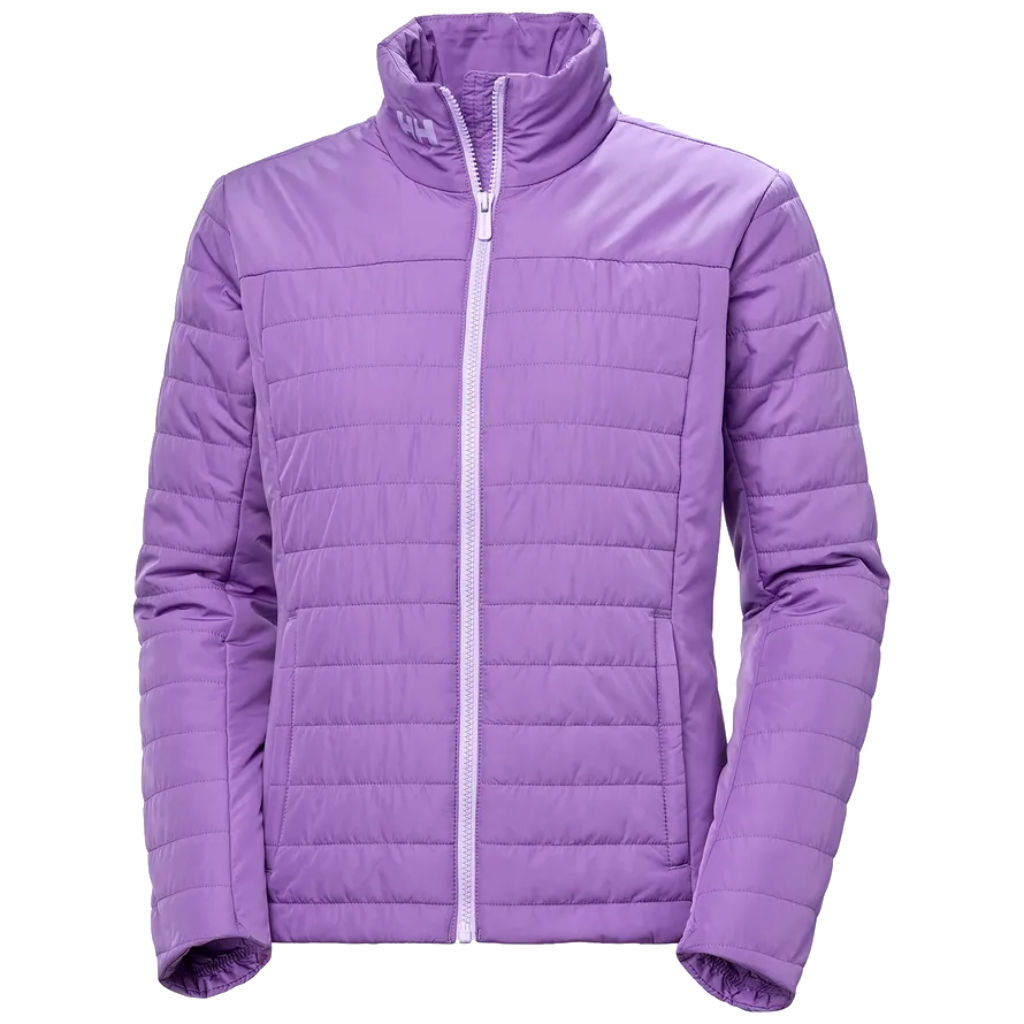 Helly Hansen Women's Crew Insulator Jacket 2.0 Electric Purple - Booley Galway