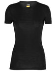 Icebreaker Women's 175 Everyday S/S Crewe Black - Booley Galway