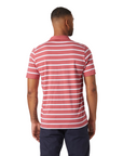 Helly Hansen Men's Newport Polo 2.0 Washed Red Stripe - Booley Galway