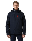 Helly Hansen Men's Crew Hooded Midlayer Jacket 2.0 Navy - Booley Galway