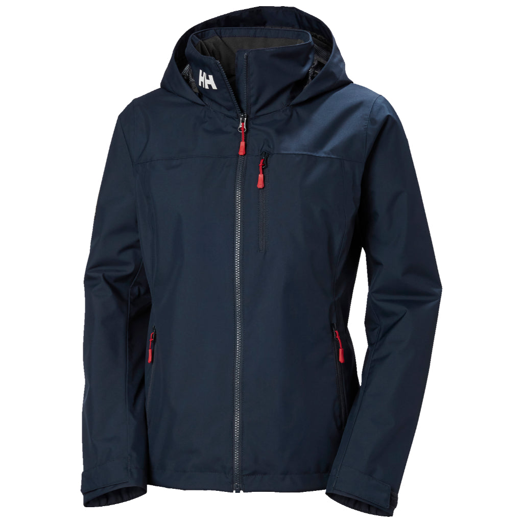 Helly Hansen Women's Crew Hooded Midlayer Jacket 2.0 Navy - Booley Galway
