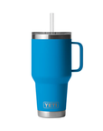 Yeti Rambler 35 oz Straw Mug Big Wave Blue - Booley Galway