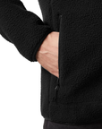 Helly Hansen Men's Panorama Pile Block Full Zip Fleece Black - Booley Galway