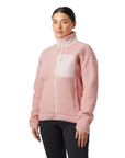 Helly Hansen Women's Imperial Pile Block Full Zip Fleece Pink Salt - Booley Galway