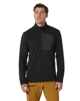 Men's Versalite 1/2 Zip Fleece - Black