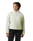 Helly Hansen Women's Imperial Pile Zip Pullover Seafom Reflection AOP - Booley Galway