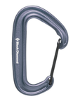 Black Diamond Miniwire Carabiner Grey - Booley Galway