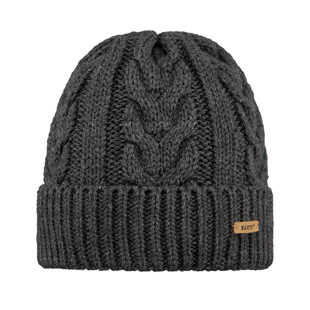 Barts Zira Beanie Dark Grey - Booley Galway
