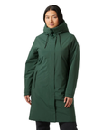 Helly Hansen Women's Victoria Insulated Rain Coat Jungle Green - Booley Galway