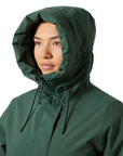 Helly Hansen Women's Victoria Insulated Rain Coat Jungle Green - Booley Galway