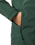 Helly Hansen Women's Victoria Insulated Rain Coat Jungle Green - Booley Galway