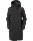 Helly Hansen Women's Victoria Insulated Rain Coat Black - Booley Galway