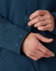 Men's Munich Insulated Raincoat - Navy