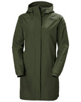 Women's Valkyrie Fleece Lined Rain Jacket - Utility Green