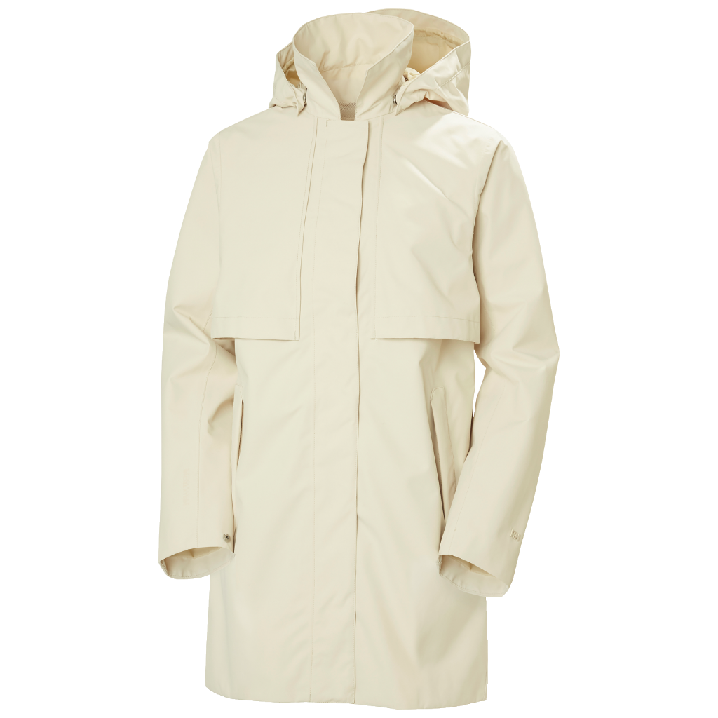 Helly Hansen Women's Lilja Rain Coat Cream - Booley Galway
