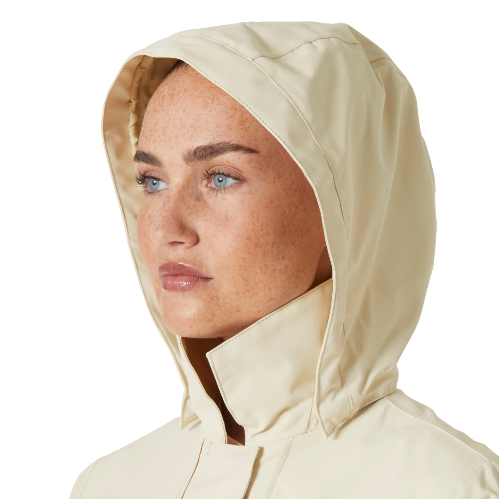 Helly Hansen Women's Lilja Rain Coat Cream - Booley Galway