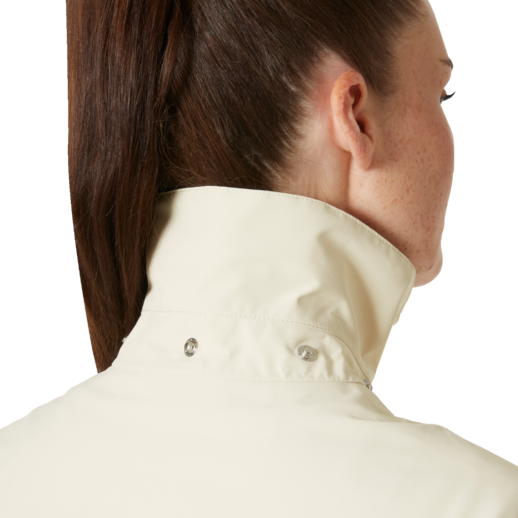Helly Hansen Women's Lilja Rain Coat Cream - Booley Galway