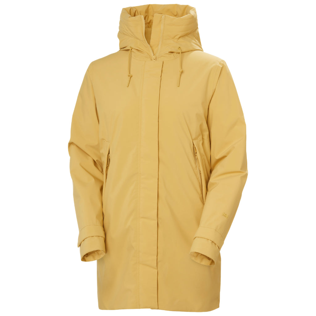 Helly Hansen Women's Victoria Insulated Mid Rain Jacket Sand - Booley Galway