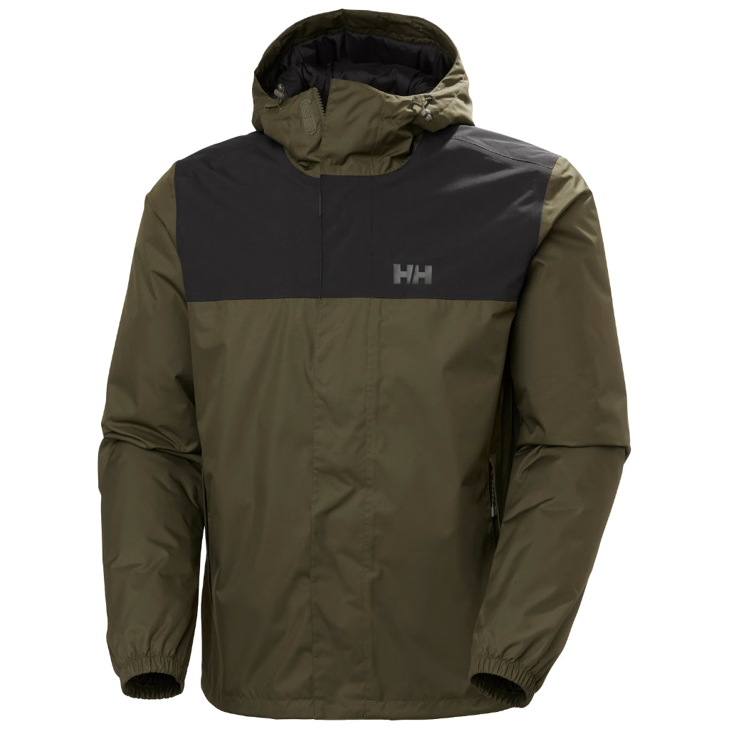 Helly Hansen Men's Vancouver Fleece Lined Jacket Utility Green - Booley Galway