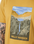 Helly Hansen Men's Massif Graphic T-Shirt Sand - Booley Galway
