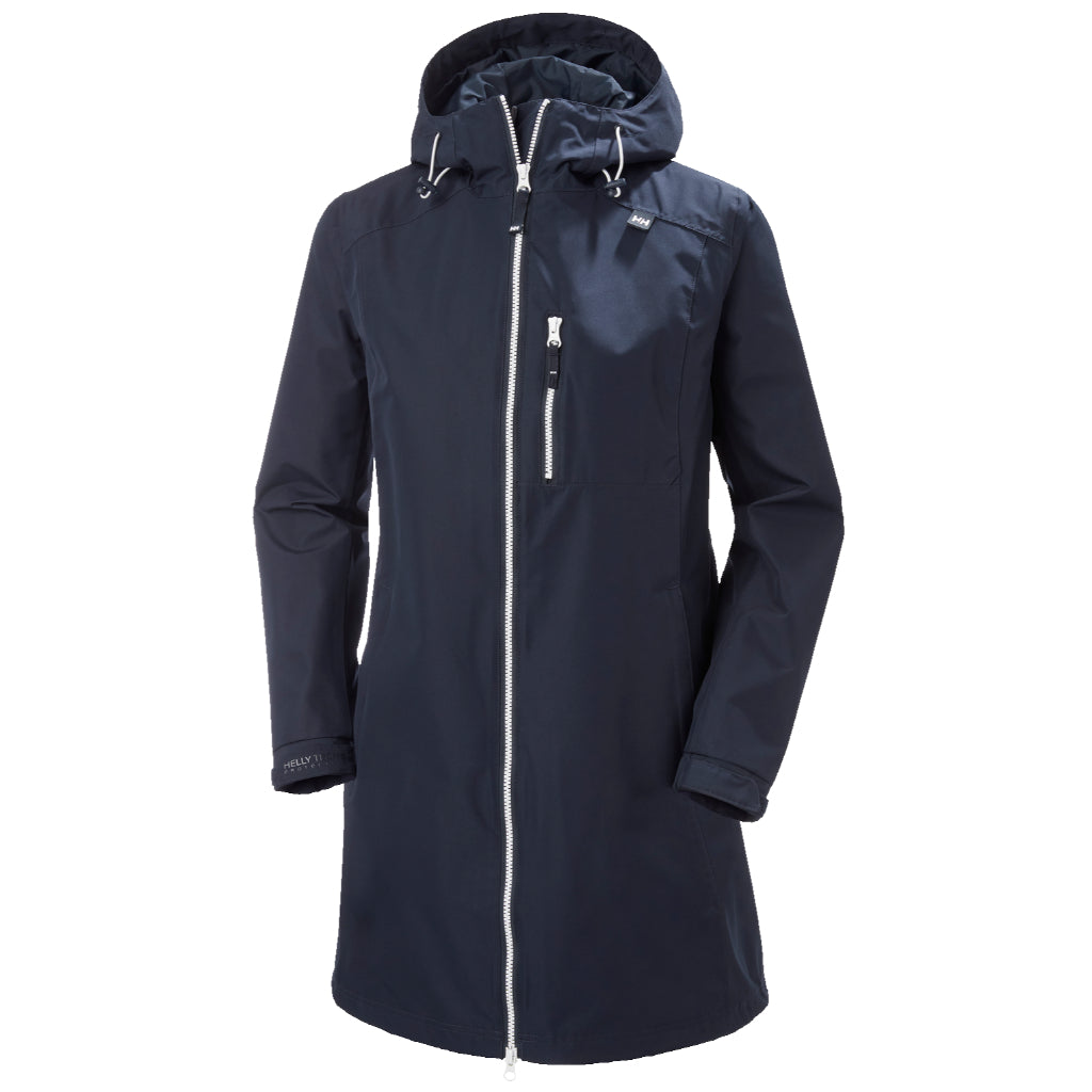 Helly Hansen Women's Belfast Long Jacket Navy - Booley Galway