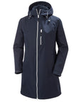 Helly Hansen Women's Belfast Long Jacket Navy - Booley Galway