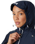 Helly Hansen Women's Belfast Long Jacket Navy - Booley Galway