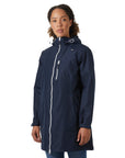 Helly Hansen Women's Belfast Long Jacket Navy - Booley Galway
