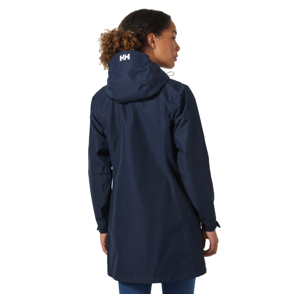 Helly Hansen Women's Belfast Long Jacket Navy - Booley Galway