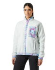 Helly Hansen Women's Imperial Pile Snap Seafoam Oslo AOP - Booley Galway