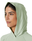 Helly Hansen Women's Tyri Knit Hoodie Green Mist Melange - Booley Galway