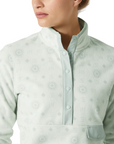 Helly Hansen Women's Maridalen Printed Fleece Seafoam Sunny AOP - Booley Galway