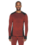 Men's Reverso Merino Shirt - Brick